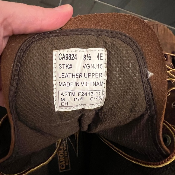 SPRUCE 8" STEEL TOE WATERPROOF LOGGER 8.5 4E - Picture 6 of 6